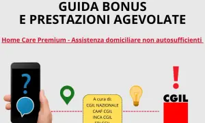 Guida Bonus e Prestazioni Agevolate: Home Care Premium, assistenza domiciliare. Verifica incompatibilità con CGIL.