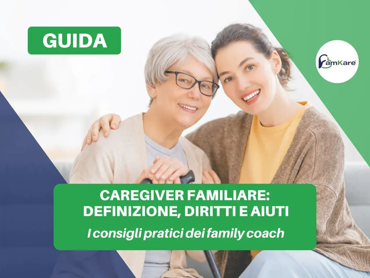 Guida per il caregiver familiare: definizione, diritti e aiuti. Consigli pratici per chi assiste un parente, con supporto per pratiche INPS.