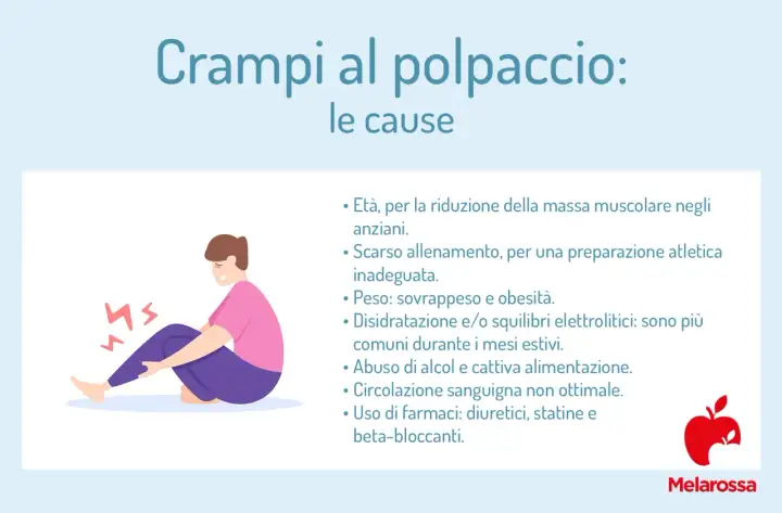 Vibrazione al polpaccio - fascicolazione o crampo?